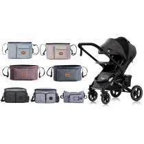 Little Story Stroller Organizer Travel Bag- Ivory