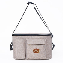 Little Story Stroller Organizer Travel Bag- Ivory