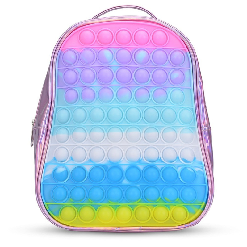 Eazy Kids Unicorn Pop-it Bag-Pink