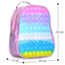 Eazy Kids Unicorn Pop-it Bag-Pink