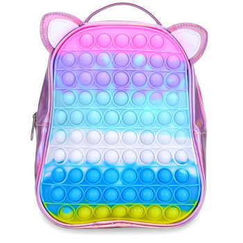 Eazy Kids Unicorn Pop-it Ears Bag-Pink