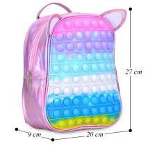 Eazy Kids Unicorn Pop-it Ears Bag-Pink
