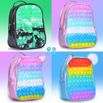 Eazy Kids Unicorn Pop-it Ears Bag-Pink