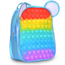 Eazy Kids Rat Pop-it Ears Bag-Blue