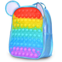 Eazy Kids Rat Pop-it Ears Bag-Blue
