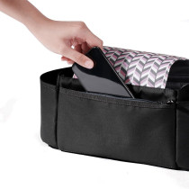 Sunveno Stroller Organizer Summer Vibes-Black