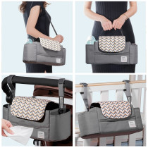 Sunveno Stroller Organizer Summer Vibes-Grey