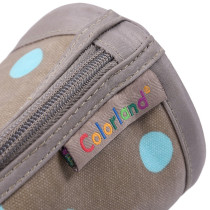 Little Story Insulated Bottle Bag - Polka Brown