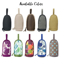 Little Story Insulated Bottle Bag - Floral Blue