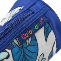 Little Story Insulated Bottle Bag - Floral Blue