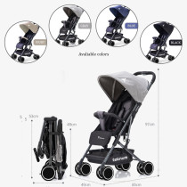 Teknum Stroller Diaper Bag Combo - Grey