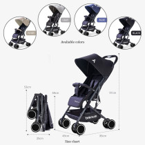 Teknum Stroller Diaper Bag Combo - Black