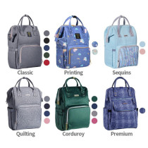 Sunveno Diaper Bag - Nova Grey + Stroller Hooks