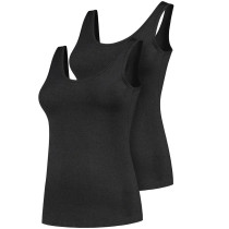 Nooboo - Maternity Cooling Top - Set of 2 - Black - M