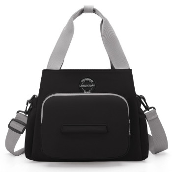 Little Story Style Diaper Bag - Black