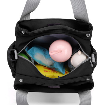 Little Story Style Diaper Bag - Black