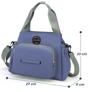 Little Story Style Diaper Bag - Blue