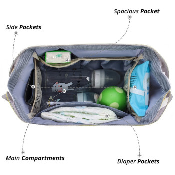 Eazy Kids Bento Vibes Lunch Bag - Pink