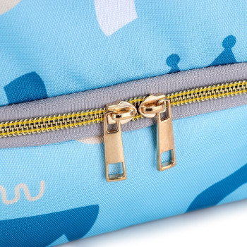 Eazy Kids Bento Vibes Lunch Bag - Blue