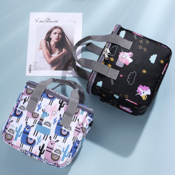 Eazy Kids Unicorn Lunch Bag - Black