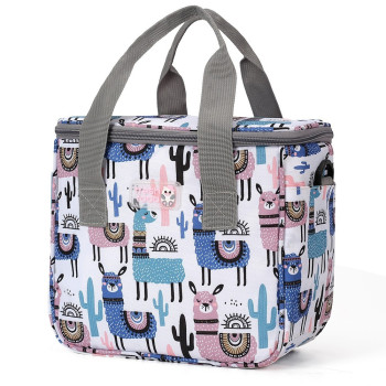Eazy Kids Lama Lunch Bag - Grey