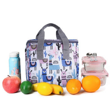 Eazy Kids Lama Lunch Bag - Grey