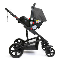 Teknum Infant Car Seat-Dark Grey(0-12 Months)