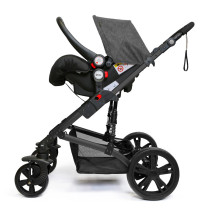 Teknum Infant Car Seat-Dark Grey(0-12 Months)