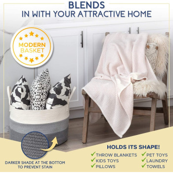 Little Story Multipurpose/Laundry Caddy Basket XXL - Grey