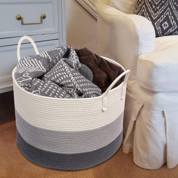 Little Story Multipurpose/Laundry Caddy Basket XXL - Grey
