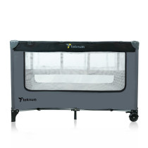 Teknum Astronaut Playard and Cot Grey
