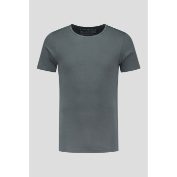 Nooboo Luxe Bamboo Dad T-Shirt Dark Grey - S