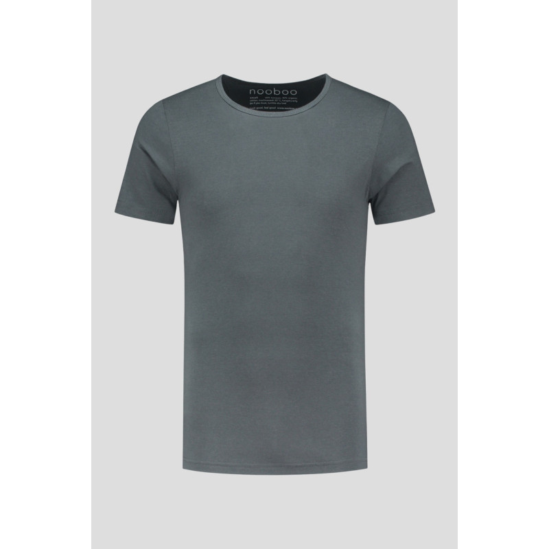 Nooboo Luxe Bamboo Dad T-Shirt Dark Grey - L