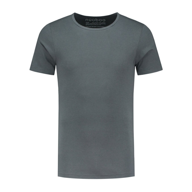 Nooboo Luxe Bamboo Dad T-Shirt Dark Grey - XL