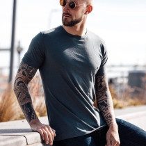 Nooboo Luxe Bamboo Dad T-Shirt Dark Grey - XL