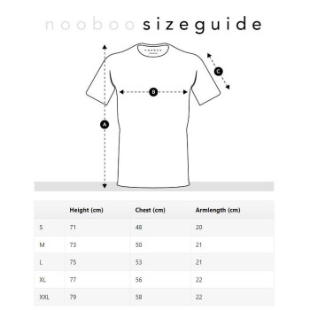 Nooboo Luxe Bamboo Dad T-Shirt Dark Grey - XXL