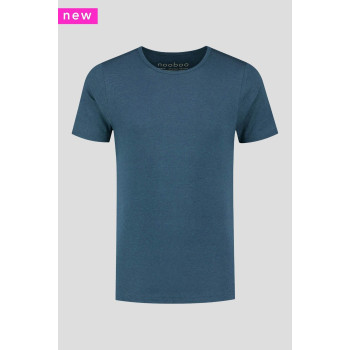 Nooboo Luxe Bamboo Dad T-Shirt Blue - M
