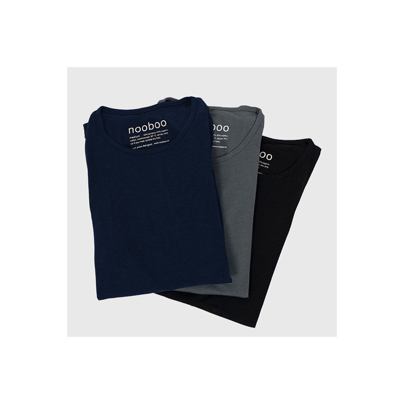 Nooboo Luxe Bamboo Dad T-Shirt Blue - XXL