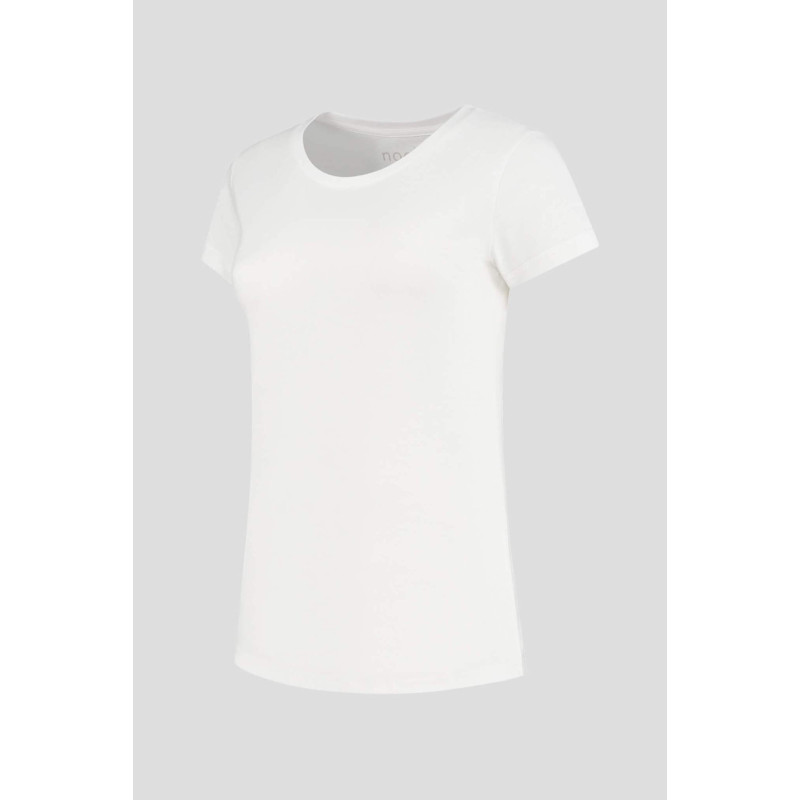 Nooboo Luxe Bamboo Mom T-Shirt White - M