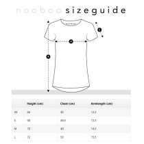 Nooboo Luxe Bamboo Mom T-Shirt Black - S