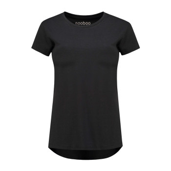 Nooboo Luxe Bamboo Mom T-Shirt Black - M