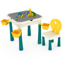 Little Story 4-in-1 Activity & Block Table (60 Blocks) -Large