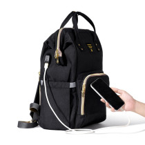 Sunveno New Mom Combo-Diaper Bag wt Changing Pad and Hooks 