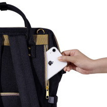 Sunveno New Mom Combo-Diaper Bag wt Changing Pad and Hooks 
