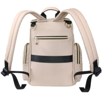 Little Story Georgia Diaper Bag wt Changing Pad &Stroller Hooks - Ivory