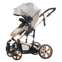 Teknum 4 in 1 Travel System w/t Car Seat - Grey