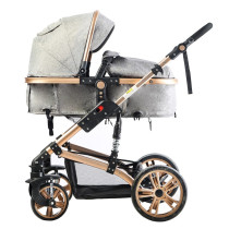 Teknum 4 in 1 Travel System w/t Car Seat - Grey