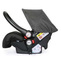 Teknum 4 in 1 Travel System w/t Car Seat - Black