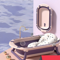 Eazy Kids Folding Bath Tub-Purple