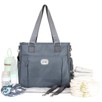 Teknum 3 in 1 Pram Stroller and Diaper Bag Bundle - Space Grey